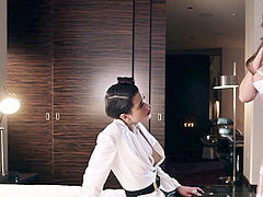 Bruinharig, Vrouw, Lesbisch, Ondergoed, Orgasme, Kousen, Speelgoed