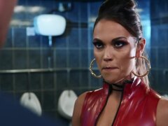 Blasen, Braunhaarige, Handjob, Milf