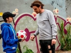 Брюнетки, Собачьи, Ласковые ручки, Поцелуи, На природе, Русские, Короткая стрижка, Сиськи