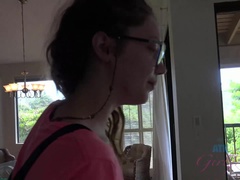 Leie, Strand, Bikini, Braunhaarige, Freundin, Nackt, Öffentlich, Titten