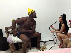 Amateur, Verga grande, Negro, Mamada, Pareja, Corridas faciales, Embarazada, Adolescente