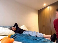 素人, カップル, 足, フェムドム, Hd, 陵辱, レズビアン, パンティ