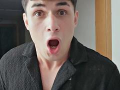 MOMMY4K. Bathroom game ended up as a really hot sex with mature whore: Blowjob, Milf  Hardcore Porn