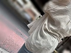 Любители, Азиатки, Красивые, Большие сиськи, Японки, На публике, Сиськи