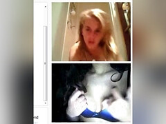デカパイ, フェラチオ, 古典, 女, 一人, ティーン, オッパイの, ウェブカメラ