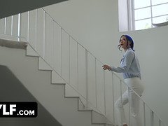 デカチン, デカパイ, フェラチオ, なめる, オナニー, 淫乱熟女, オマンコ, 義母