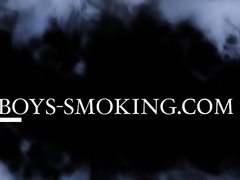 Felix Warner chain-smokes nearly half a pack of Marlboro