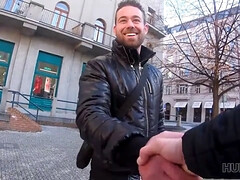 Leie, Paar, Gehörnter ehemann, Tschechisch, Geld, Pov, Öffentlich, Ehefrau