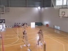 Divine oriental hussy in amateur porn in public