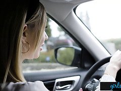 Bad, Blondine, Fingern, Hd, Küssen, Lecken, Muschi, Gummi
