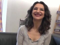 Grosse titten, Blasen, Braunhaarige, Spermaladung, Deutsch, Handjob, Mutti, Muschi