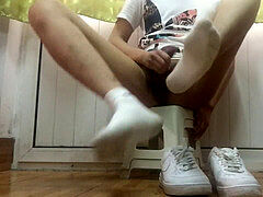 大学生宿舍白袜飞机dirty sox