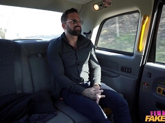 Angel Wicky’s Blonde Passion in Taxi with Heat