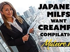 茶髪の, コンピレーション, ハードコア, Hd, 日本人, なめる, 熟年, 淫乱熟女