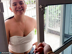 Amateur, Belle grosse femme bgf, Sucer une bite, Couple, Hd, Fille latino, Pov, Chevaucher