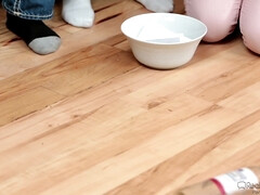 ブロンド, フェラチオ, 茶髪の, Hd, 異人種間, 自然山雀, ピアス, ラフ