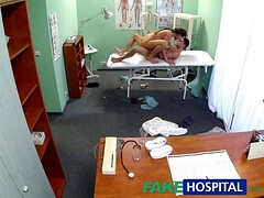 デカパイ, フェラチオ, チェコ, チン, マッサージ, 看護婦, 現実, オッパイの
