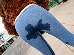 Gros cul, Gros seins, Brunette brune, Exhib, De plein air