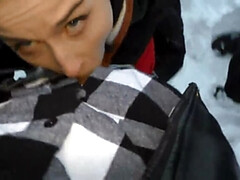 素人, フェラチオ, イく瞬間, イマラチオ, アウトドア, 公共, ティーン, 三人