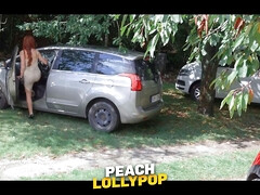 Coche, Linda, Novia, Hd, Al aire libre, Gritar, Apretado, Tetas