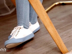 Hochschule, Puppe, Absätze, Lecken, Orgasmus, Muschi, Student, Jungendliche (18+)