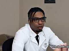 Grosse bite, Gros seins, Noire, Sucer une bite, Noir ébène, Chevaucher, Plan cul à trois, Nénés