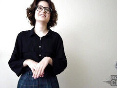 素人, デカ尻, 茶髪の, 自家製, オナニー, 一人, ティーン