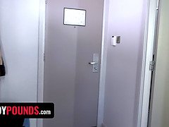 Lacey Amour's first time with a sugar daddy: a steamy hotel sex romp with John Bishop