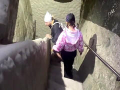 In den arsch, Arsch, Blasen, Vollbusig, Kehlenfick, Hd, Im freien, Muschi