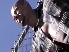 Tetas grandes, Mamada, Morena, Ébano, Sexo duro, Al aire libre, Tetas, Clasico