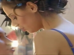 Rubia, Morena, Cuadrupleta, Grupo, Orgía, Strapon, Tetas, Clasico