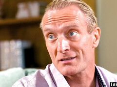 デカパイ, バイセクシャル, フェラチオ, チン, Hd, 淫乱熟女, ガリガリ, 三人