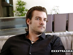 Pijpbeurt, Bruinharig, Sperma shot, Hondjeshouding, Natuurlijke tieten, Klein, Rijden, Geschoren