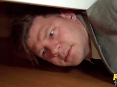 Спальня, Минет, Бондаж, Сперма на лице, Рабыни, Втроем, Между сисек, Сиськи