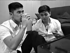 アナル, デカチン, フェラチオ, ゲイ, グループ, 手コキする, ハードコア, パーティ