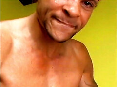 Brunette babe wearing stockings and lingerie gets jizzed on hairy pussy