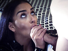 Schwarz, Braunhaarige, Hundestellung, Hd, Latex, Masturbation, Milch, Natürlichen titten