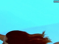 Cul, Bikini, Brunette brune, Hd, Piercing, Adolescente, Nénés, Sous marin