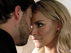 Dormitorio, Rubia, Mamada, Sexo duro