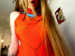 Cosplay Sofia Jerks Knob and Fucks a Lucky Guy - Amateur Sex