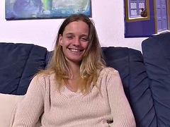 Grosser schwanz, Grosse titten, Blasen, Paar, Deutsch, Hardcore, Öffentlich, Titten