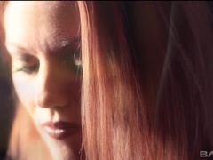 Blondine, Lesbisch, Lingerie, Masturbation