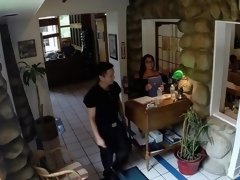 Waitresses have good mood so they are going to make it