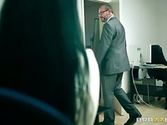 デカパイ, 茶髪の, ハードコア, Hd, 淫乱熟女, オフィス, ストッキング, 教師