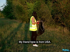 美女, フェラチオ, 巨乳な, お金, ハメ撮り, スペイン人, タトゥー, オッパイの