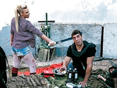 Kont, Grote kont, Pijpbeurt, Groep, Orgie, Geschoren, Tiener, Tieten likken