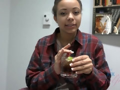 Leie, Arsch, Freundin, Pov, Muschi, Rasiert, Dusche, Abendanzug