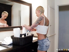 Mamada, Polla, Madres para coger, Coño, Cabello corto, Tetas