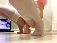 Amateur, Cul, Queue, Femelle, Fétiche des pieds, Hd, Orgasme, Rousse roux