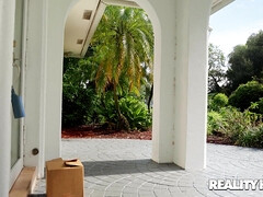 Badkamer, Zwart, Diep in de keel, Voetbeurt, Hardcore, Interraciaal, Moeder die ik wil neuken, Buiten